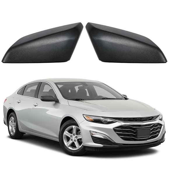 Cubierta de espejo lateral Dimeani para Chevy Malibu 2016-2025, acabado mate