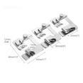 thumbnail image 2 of 3Pcs/Set Home Sewing Machine Foot Presser Rolled Hem Feet for Singer(Sliver) 4/8 6/8 8/8 Three-Piece Set, 2 of 7