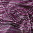 thumbnail image 5 of Ambesonne Magenta Valance Pack of 2, Vintage Knit Pattern, 54"X18", Fuchsia and Violet, 5 of 5