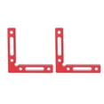 thumbnail image 1 of 90 Degree Positioning Square, Aluminum Alloy Right Angle Positioning Clamp Accurate Position  For Woodworking, 1 of 8