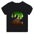 thumbnail image 4 of Camiseta con estampado de juego Mc para niños de 2 a 14 años, divertida camiseta de dibujos animados con números de cumpleaños, regalo para bebés, camisetas de algodón para niñas, 4 of 5