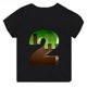 thumbnail image 4 of Camiseta con estampado de juego Mc para niños de 2 a 14 años, divertida camiseta de dibujos animados con números de cumpleaños, regalo para bebés, camisetas de algodón para niñas, 4 of 5