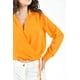 thumbnail image 4 of Blusa escote cruzado Roman Fashion /Juvenil, 56959 (Naranja) naranja M, 4 of 6