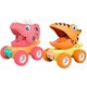 thumbnail image 1 of De Dinosaurio De Juguete Para Niños, Juguete De Presión Para Niños, Coche De Juguete Push And Go, Regalo Para Niños Y Niñas (Color De La Rueda Al Azar) 2 Uds. Guardurnaity FN007739-02, 1 of 6