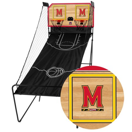 Maryland Terrapins Classic Court Double Shootout Basketball Game - No