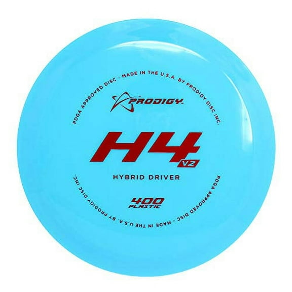 Prodigy Disc 400 Series H4 V2 Hybrid Driver Golf Disc [Colors May Vary] - 170-176g