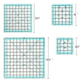 thumbnail image 5 of Regla para Acolchar de 6 Piezas Regla para Acolchar AcríLica Cuadrada Regla de Corte de Tela Regla AcríLica con Marca Transparente y Regla de Planchado, 5 of 7
