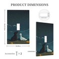thumbnail image 3 of Disketp Farm Dog Duck Moonlight Decorative Light Switch or Outlet Wall Plate with Safety Cover-Style T, 3 of 6