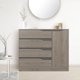 thumbnail image 1 of Mobi Cómoda Ropero Mobi De Madera Capri Fresno Recamara Mobi Muebles Contemporáneo, 1 of 7