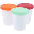 thumbnail image 1 of Cubos para comida reutilizables, cubos para helado caseros, cubos para Yogurt, almacenamiento de alimentos, 3 uds., 1 of 6