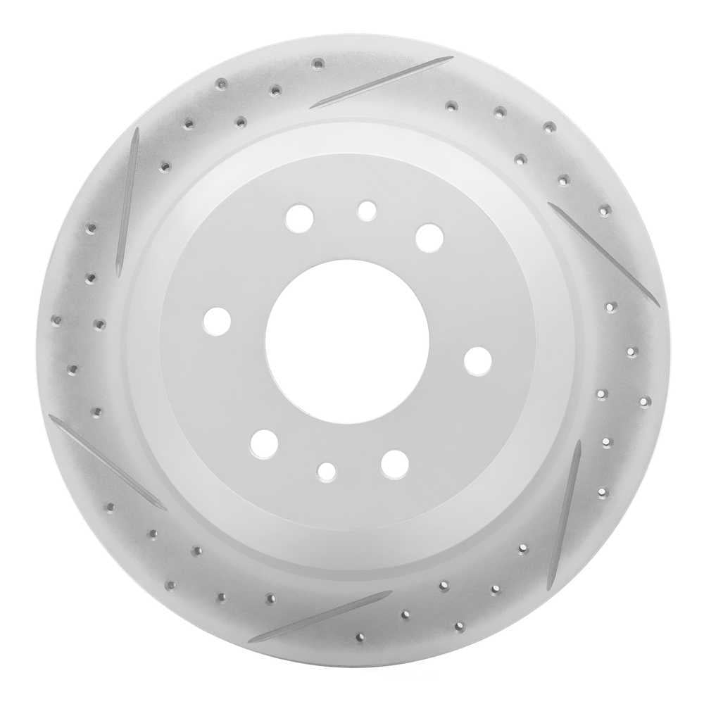 Dynamic Friction Company 830-48045L DFC Geoperformance Rotor - Drilled and Slotted