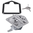 thumbnail image 2 of funtasica Verrou de Poignée en T 2 Clés pour Porte de Remorque RV ATV Porte d'Armoire, 2 of 7