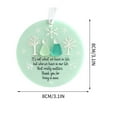 thumbnail image 3 of Lignoak Snowflake-Shaped Sea Glass Friendship Decor Handcrafted Sea Glass Ornament Eternal Friendship Snowflake Keepsake A, 3 of 6