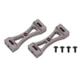 thumbnail image 1 of piezas de vigas de metal RC de 53 mm de longitud, soporte central fijo de aluminio para WPL B14 B16 B36 Q60 Q61, color titanio, 1 of 14