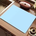 thumbnail image 3 of Silicone Mat for Kitchen Counter,Non-slip Waterproof Countertop Protector Mat, Heat Resistant Mat,Silicone Craft Mat,Silicone Placemat,for Coffee Maker, Toaster,Oven,15.74x11.8 inch(Blue), 3 of 7