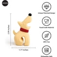 thumbnail image 2 of czcpp-Buddy Spoon Holder - Cooking Spoon Rest for Counter - Spatula, Ladle Holder, Utensil Holder - Heat Resistant & Dishwasher Safe Utensil Rest for Stove Top (Best Buddies), 2 of 4