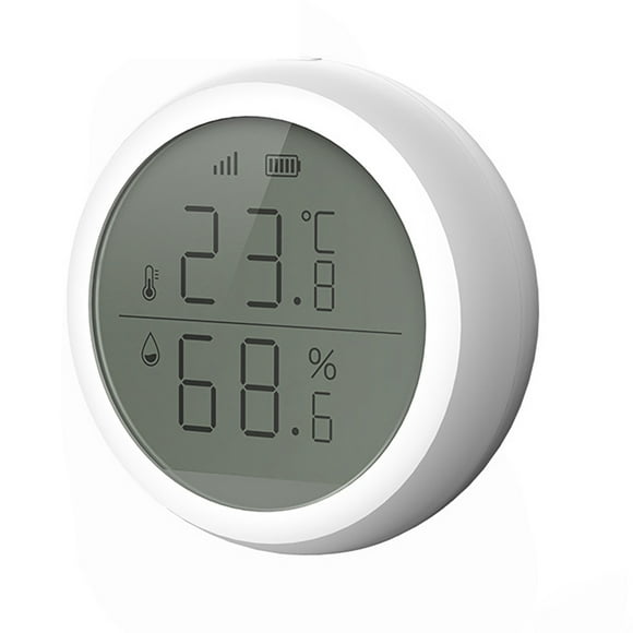 Matsuzay Sensor inteligente de temperatura y humedad Zigbee EWelink en tiempo Real, Detector inteligente de temperatura y humedad para el hogar, Electrodomésticos Matsuzay HA005296-00