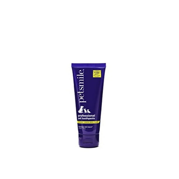petsmile professional dog toothpaste 2.5 oz travel size