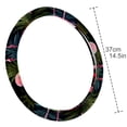 thumbnail image 4 of Flamingo 14.5 Inch Printing PVC Leather Car Wheel Cover Steering Wheel Cover Auto Accessories, 4 of 6
