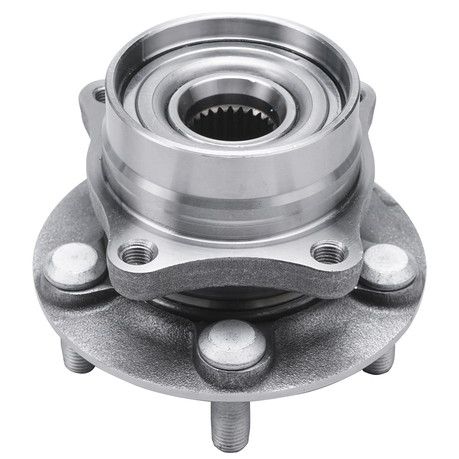 Detroit Axle - 2 Front Wheel Bearing Hubs for 2004-2009 Toyota Prius, Replacement 2005 2006 2007 2008 Prius Wheel Bearing & Hubs Assembly Set, Pair Hubs