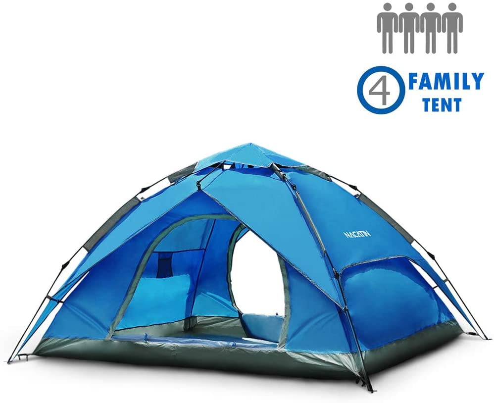4-5 Man Person Automatic Instant Pop Up Camping Tent Waterproof Outdoor Beach UK 