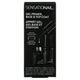 SensatioNail Gel Primer, Base & Top Coat (Clear), 0.12 & 0.25 fl oz