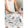 thumbnail image 6 of CGK Linens 3-Piece Christmas Holiday Sheet Set - Twin Size Xmas Winter Bedding With Vibrant Festive Patterns, Ginger, 6 of 6