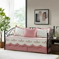 thumbnail image 2 of Home Soft Things 5 Piece Embroidered Daybed Bedspread Set - Vivi - 75"x39", 2 of 17
