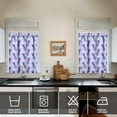 thumbnail image 4 of Kitchen Curtains 36 Inch Short - 3 Panel Set Pineapple Print, Rod Pocket Window Curtains 100% Polyester, Tropical Fruit Valance for Farmhouse, Cafe, Living Room, Bedroom, Easy Wash, 4 of 6
