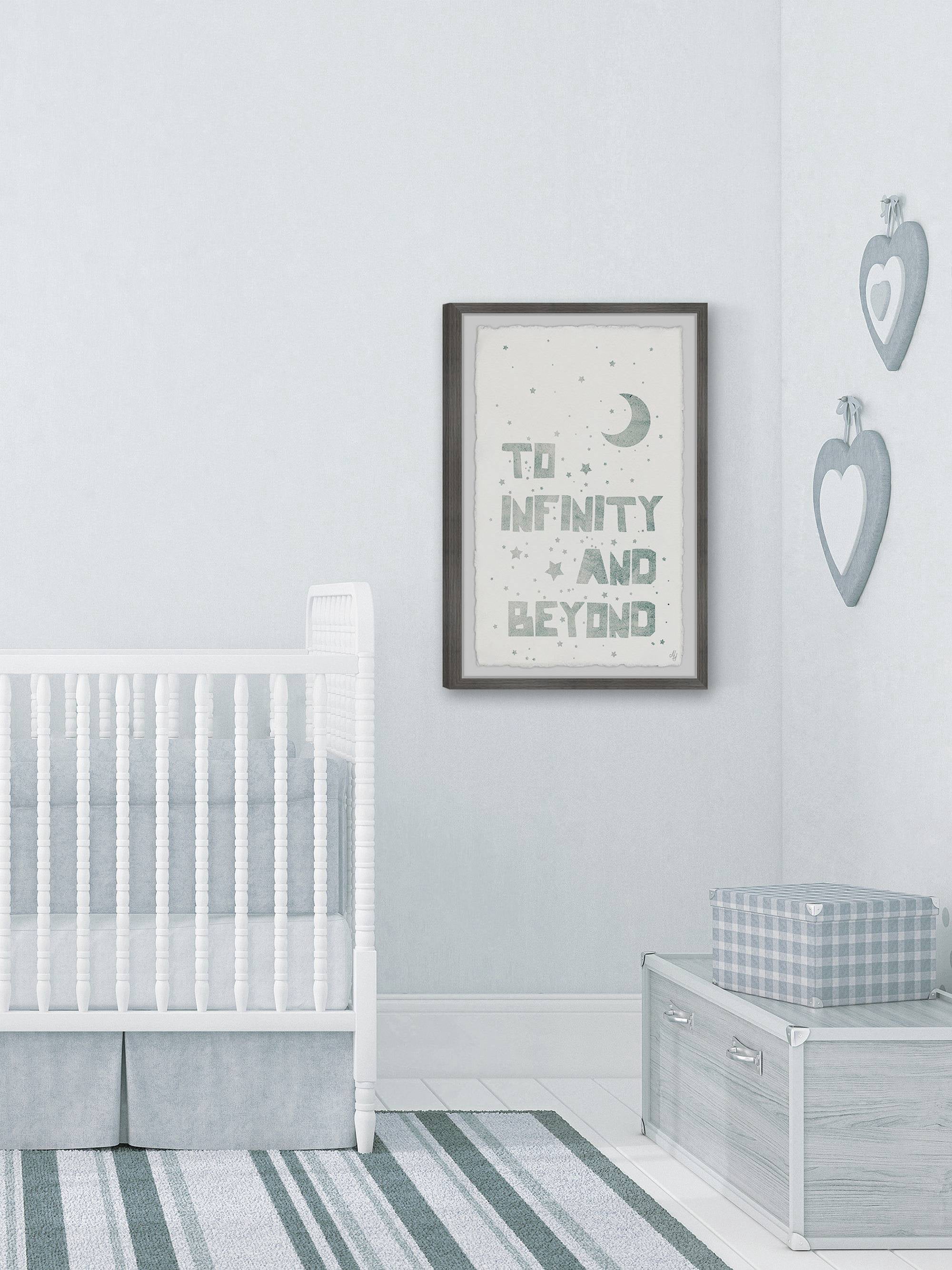Marmont Hill Starry Infinity and Beyond Framed Wall Art