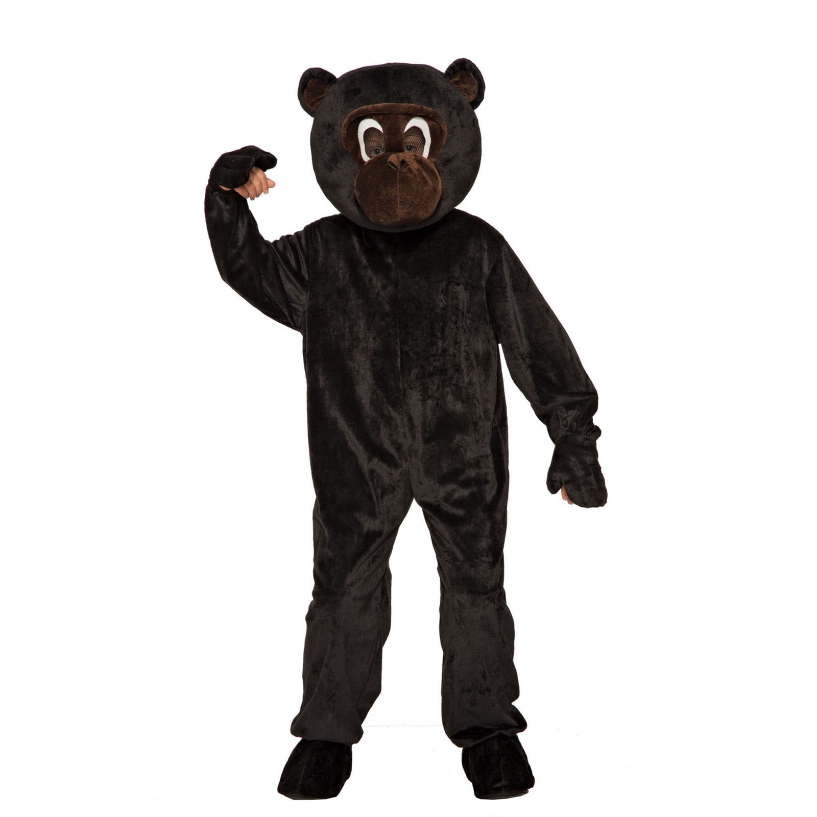 Monkey Child Hooded Zoo Circus Animal Costume Cape Cloak Mantle