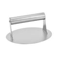 thumbnail image 3 of veasfak Hamburger Press Kitchen Utensil Burger Smasher for Griddle Grilling Sandwich argent handle, 3 of 9