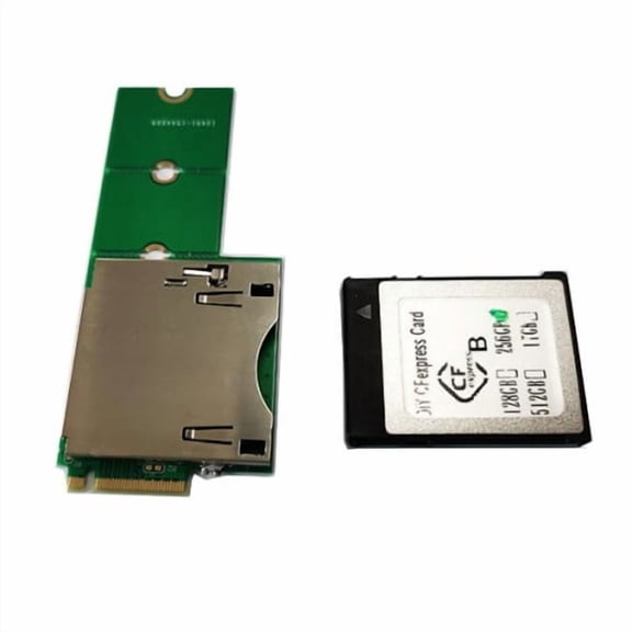 CFexpress Type B Card to M.2 NVME M-Key Adapter