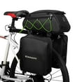 thumbnail image 1 of Bolsa para bicicleta Bolsa de portabicicletas 3 en 1 Bolsa de maletero Bolsa de asiento trasero de b RZAHUAHU Bolsa para bicicleta, 1 of 7