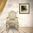 thumbnail image 3 of Blaustein, Alan 26x26 Gold Ornate Wood Framed with Double Matting Museum Art Print Titled - French Jardin No. 9, 3 of 4