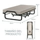 thumbnail image 2 of Cama plegable Costway con Colchón de espuma memoria marco Metálico 200 X 80 X 40 cm beige, 2 of 9
