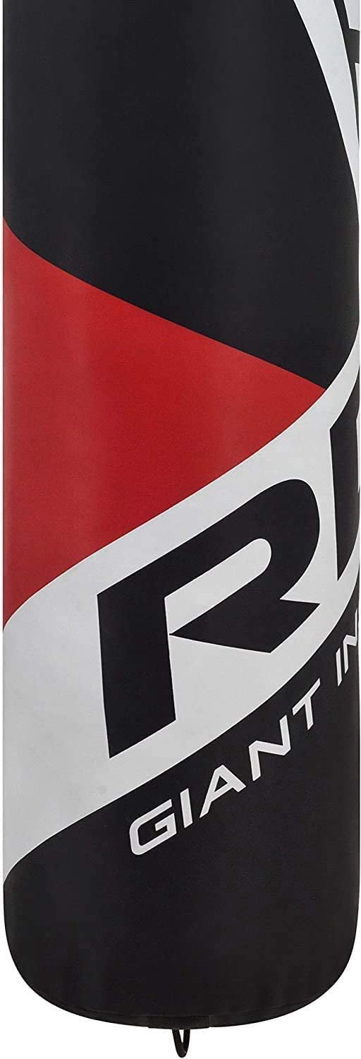 RDX Punching Bag Unfilled Anti Swing Set Kick Boxing MMA Training Gloves Heavy Punching Mitts Hanging Chain wall Bracket Muay Thai 4PC Martial Arts 4FT 5FT
