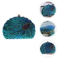 thumbnail image 4 of 1 bolso de noche con cuentas y lentejuelas para mujer, elegante bolso de mano para fiesta., 4 of 7