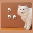 thumbnail image 5 of 2Pcs Cat Supplies Pet Stuff Healthy Teeth Cleaning Cat Mint Rotatable Catnip Balls Interactive YELLOW 2PCS, 5 of 8