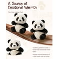 thumbnail image 3 of The Pandy– Emotional Healing on Demand, The Pandy Hug Motion - Ultra-Soft Emotional Support Stuffed Animal for Stress Relief & Comfort, Realistic Panda Plush with Hug-Like Design (1 PCS), 3 of 7