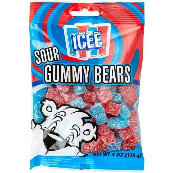 ICEE Sour Gummy Bears, 4 Oz.