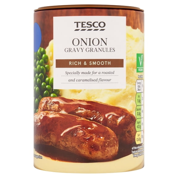 Tesco Onion Gravy Granules 200G, Imported from Britain