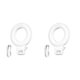thumbnail image 3 of Moyic USB Rechargeable LED Ring Light Cellphone Lighting Lamp Photography Non-Slip Cordless Mini Clip-on Computer Circle Type1 NO1, 3 of 6