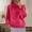 Red, variant on Turtleneck Sweater Tops for Women Red Ruffle Long Sleeve Knit Solid Elegant Sweaters Womens Cardigans L