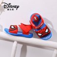 thumbnail image 1 of Zapatillas Disney para niños, sandalias de princesa antideslizantes para interiores de verano, zapatos de playa de fondo suave con dibujos animados para niños y exteriores, 1 of 5