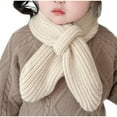 thumbnail image 3 of UQJfacai Kids Winter Scarf Fashion Knitted Scarves for Baby Boys Girls Neck Warmer Toddlers Solid Ski Scarf 0-3 Years, 3 of 3
