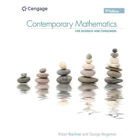 Pre-Owned Bundle: Contemporary Mathematics for Business & Consumers, Loose-leaf Version + WebAssign Printed Access Card for Brechner/Bergeman's Contemporary Mathematics for Business & Consumers, Single