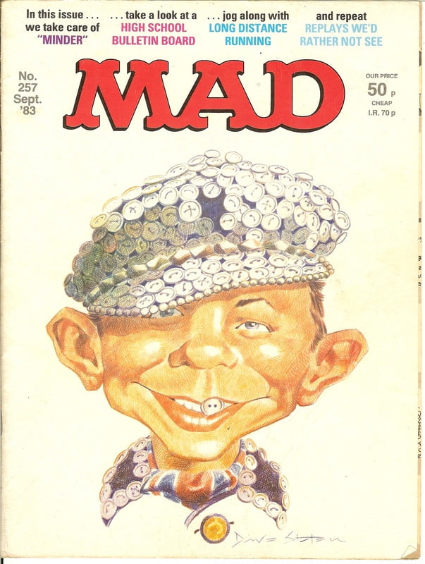 MAD Magazine #257 SEPT 1983