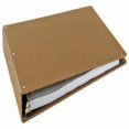 thumbnail image 1 of 11x17 Binder - 1" Angle-D Ring Hardboard Aluminum Hinge, 1 of 3