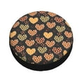 thumbnail image 3 of Gaeub Heart 14-17in Tire Cover, Spare Tire Cover, for Camper Caravan, Trailer, Car, Truck, SUV, Jeep - 14 inch, 3 of 9